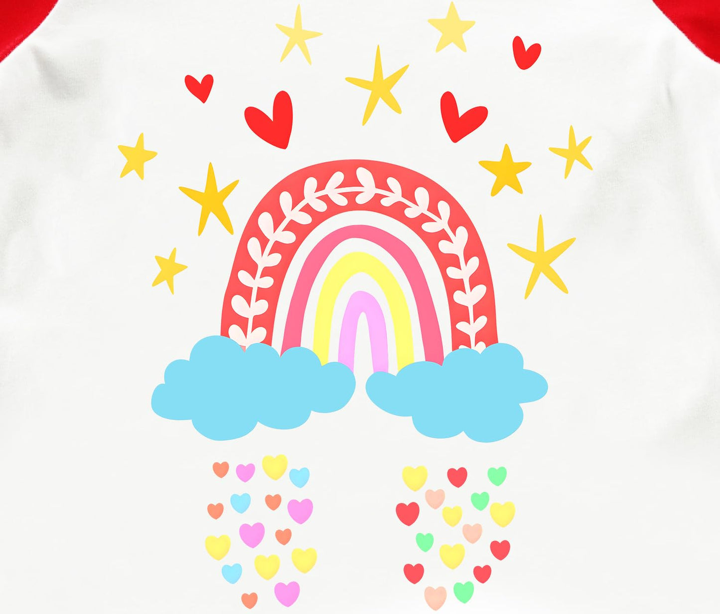 Tkria Baby Girl Valentine Day Shirts Baby Girls Raglan Long Sleeve Tees Toddler Dino Graphic Tops 4 Years