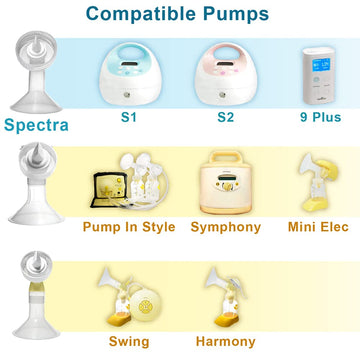 Nenesupply 5 Pc Duckbill Valves Compatible With Medela And Spectra Pump Parts Use On Spectra S2 Spectra S1 And Pump In Style Har