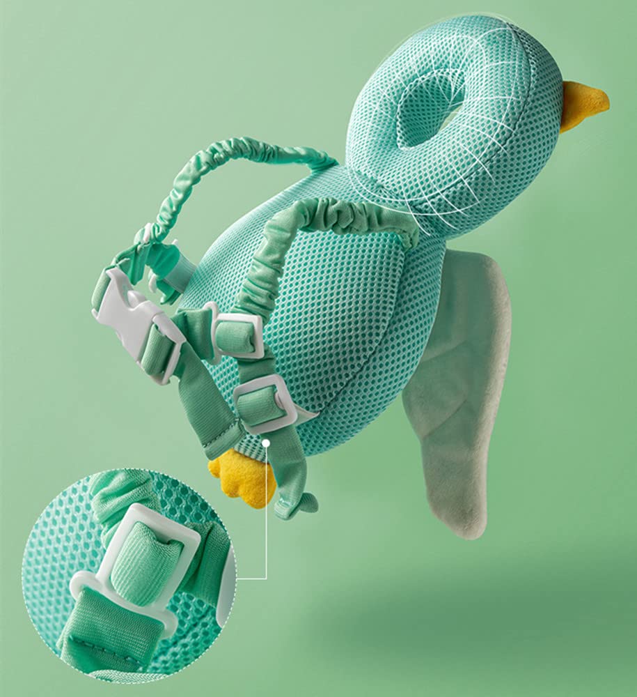 Baby Head Protector & Baby Knee Pads For Crawling, Adjustable Toddlers Head Safety Pad Cushion Backpack, Baby Back Protection Fo