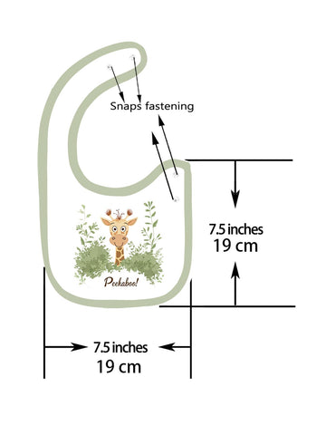 Baby Bibs For Boys And Girls, Waterproof Cotton 6 Pack, Drool And Mealtime (Multi7A)