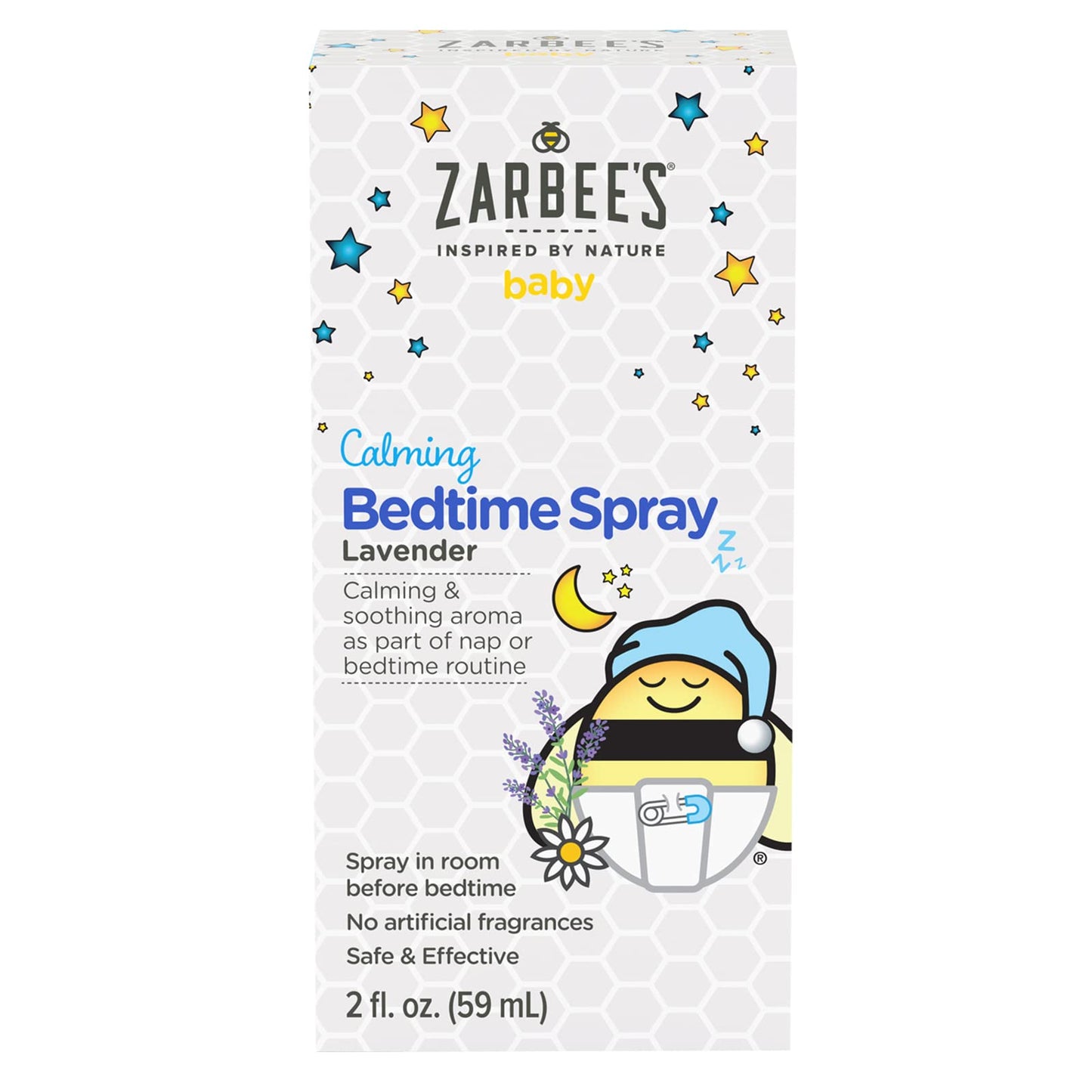 Zarbee'S Baby Sleep Spray; Calming Bedtime Spray With Natural Lavender And Chamomile To Help Infant Nighttime Routine; 2Oz Bottl