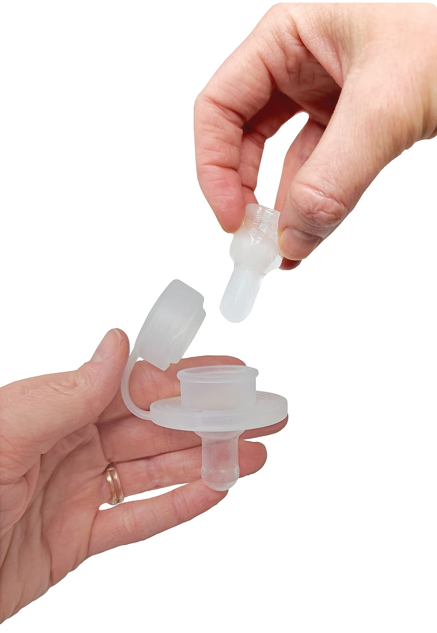 Nippii Ice Cube Tray for Freezable Teether Pacifier - BPA Free Silicone Ice Cube Trays for Freezer - Designed to Fit Nippii Teet
