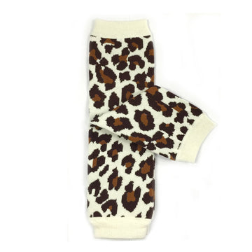 Allydrew 4 Pack Leg Warmers In Various Styles For Babies And Toddlers, Leopard, Zebra, Black Cow, Camoflauge