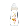 Mam Feel Good Medium Flow Premium Glass Bottle, Easy Switch Between Breast And Bottle, 9Oz, 0+ Months, Unisex, 1 Pack