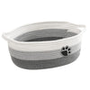 Small Woven Baskets For Organizing Rope Storage Basket With Handle Cute Cotton Nursery Gift Dog Toy Bins Organizer