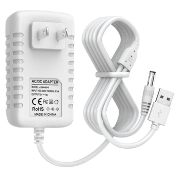 Power Cord For Ingenuity Inlighten, Simple Comfort, Swing'N Go Baby Swing Charger, 2-In-1 Swing Charging Cable With Usb A & Dc P