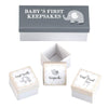 Lillian Rose 3 Piece Baby'S First Keepsakes Boxes