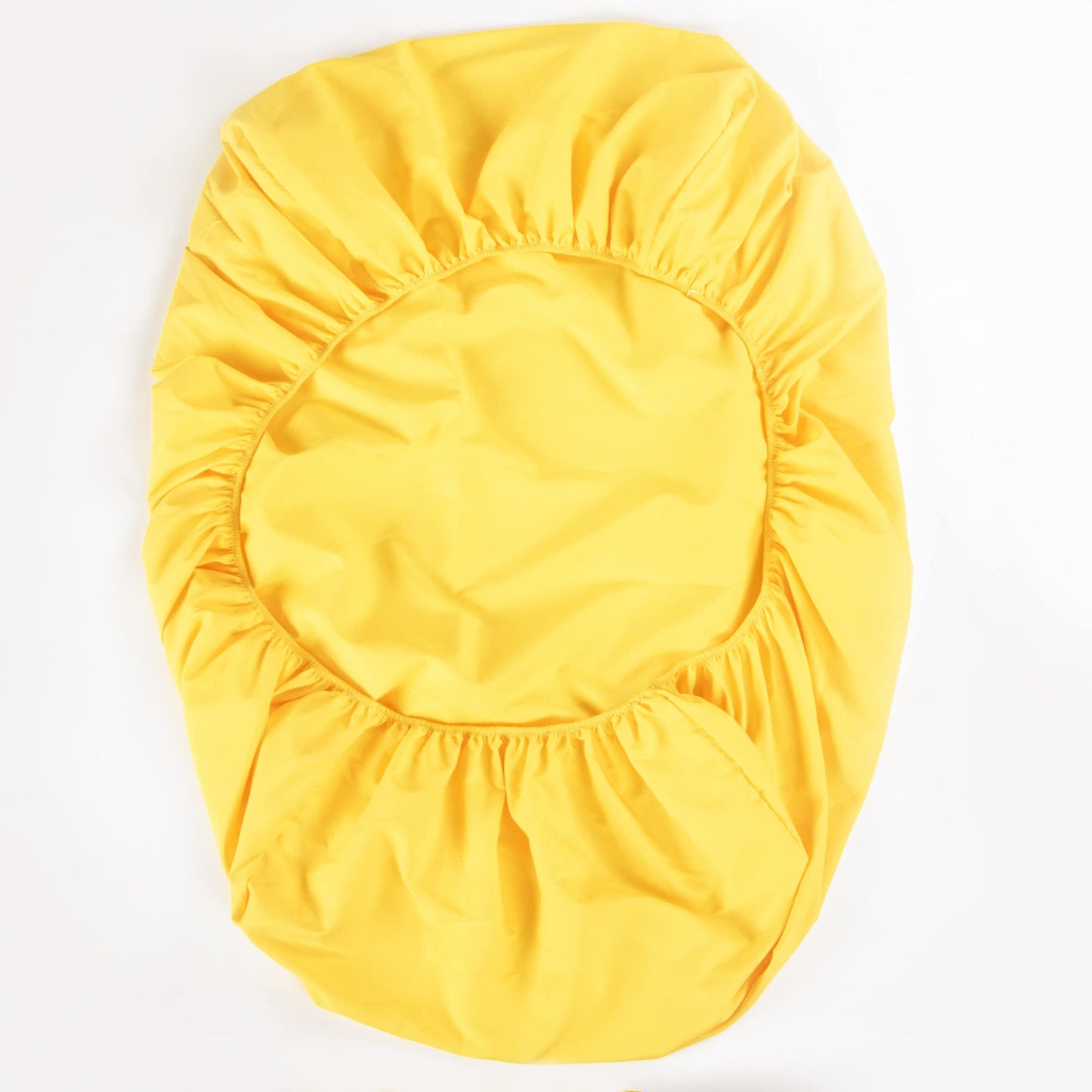 Ntbay Toddler Sheet Set - 3-Piece Microfiber Crib Sheet Set - Flat Sheet, Fitted Sheet, Pillowcase - Solid Toddler Bedding, Yell