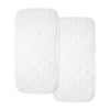 American Baby Company Ultra Soft Microfiber Quilted Waterproof Multi-Purpose Changing Table Pad Liners, 13' X 27', 2 Count