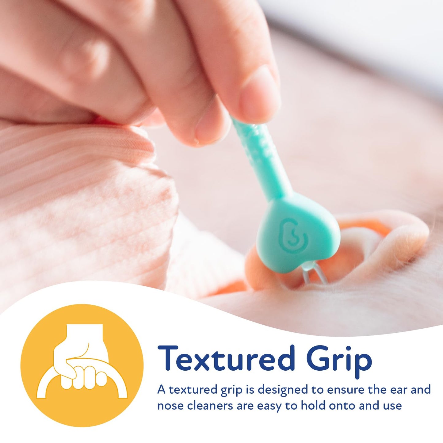 Dr. Talbot'S Safe Ear Wax Removal Tool And Nose Cleaner For Baby With Travel Case - 2-Pack - Girl