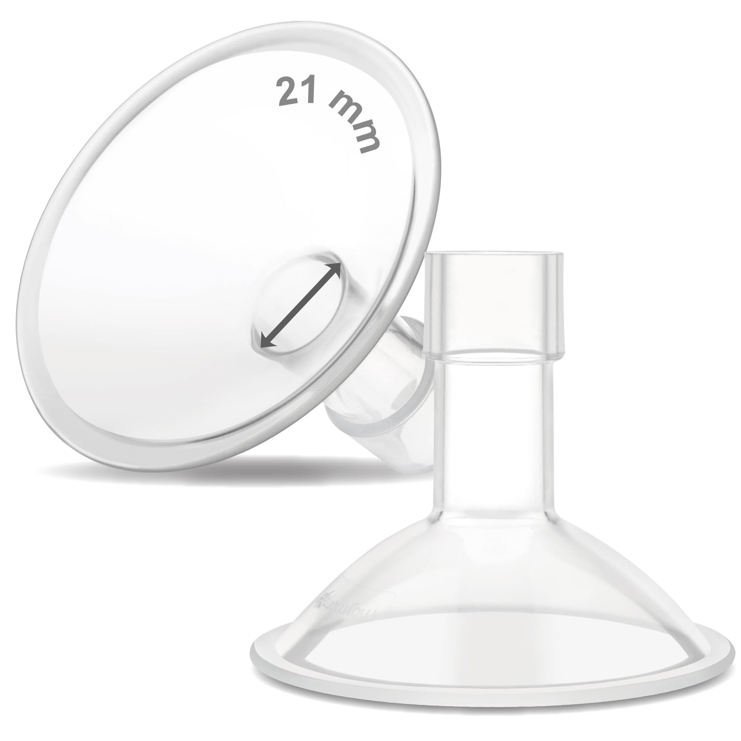 Maymom Myfit Crater Series 21Mm Two-Piece Design Small Breastshield Compatible With Medela Breast Pumps; Not Original Medela Pum