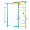 Vevor Indoor Jungle Gym For Toddlers, 7-In-1 Climbing Playset With Carbon Steel Swedish Ladder, Wall Ladder, Pull-Up Bar, Rope L