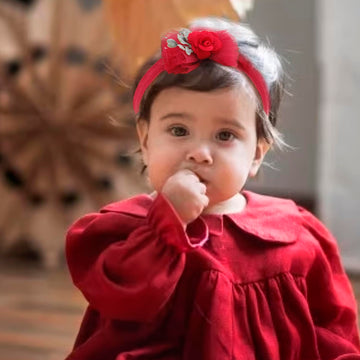 Bfnaagirl New Model Baby Girl Nylon Headbands Nylon Flower Elastic Hairbands 3Pcs Hair Accessories Gift For Newborn Infant Toddl