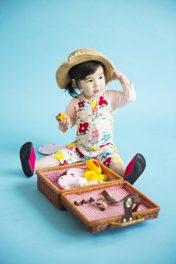 Vaenait Baby 0-24M Baby Girls Rashguard Swimwear One Piece Lauren Pink Baby S