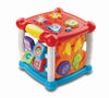 VTech Baby Turn and Learn Baby Activity Cube | Interactive Educational Toy with Shape Sorter, Music & Sounds for Early Developme