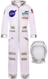 Costumerry Astronaut Costume For Kids Halloween Dress Up Space Birthday Gifts (5-7 Years)