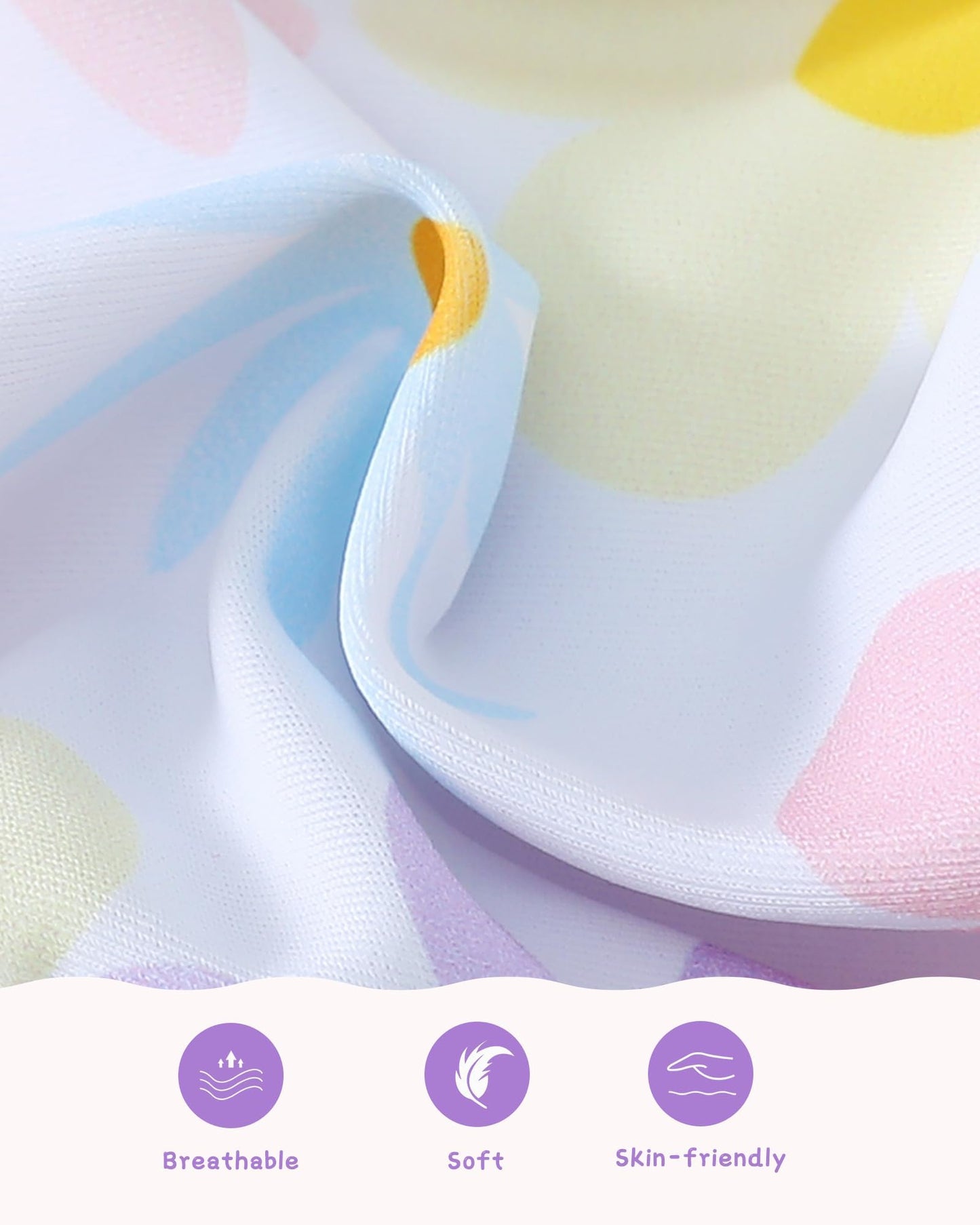 Mioglrie Toddler Girl Bathing Suit 4T 5T Swimsuit Girls Toddler Beach Swim Suit 2 Piece Purple Floral Bikini Summer Swimwear Tan