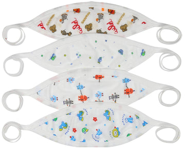 Tobeinstyle Babies' 4-Pack Comfortable Newborn Baby Belly Binder - Boy - One Size