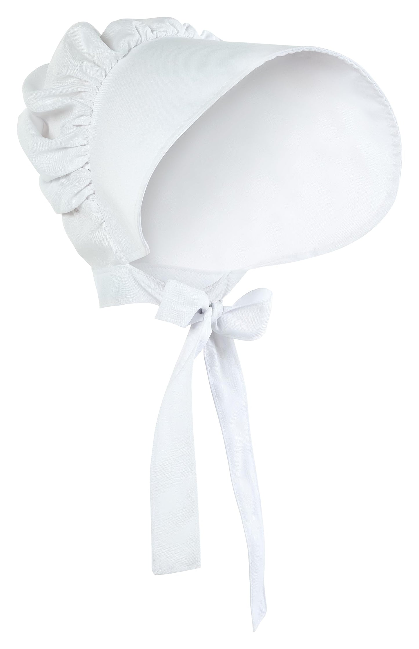 Rubies Child'S Colonial Bonnet Hat, White For Themed Parties And Halloween