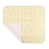 ReUseLife Large Waterproof Cotton Flannel Diaper Changing Mat Pad,31.5 X 26.5 Inch (Yellow Griaffe)