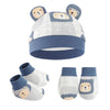 Youstylo Baby Cap, Mittens, And Socks Set For Newborns, Soft, Comfortable, And Perfect For 03 Months | Unisex Baby Accessories
