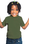 Rabbit Skins Toddler Jersey T-Shirt, Military Green, 2T