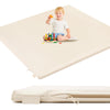 Piikago Padded Baby Play Mat, Super Soft Vegan Leather Floor Mat For Baby Girls And Boys, 48X48 Thick Foam Cushioned Play Mat Fo