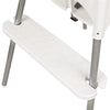 White Ikea High Chair Foot Rest Only - Bib Hook Included - Sits Flat - Compatible With Antilop Highchair - Adjustable & Dishwash