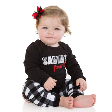 Judanzy Christmas And Halloween Baby And Toddler Leg Warmers For Girls And Boys (One Size, Black And White Buffalo Plaid)