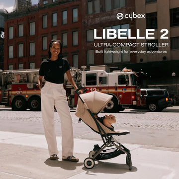 Cybex Libelle 2 Travel Pockit Baby Stroller - Lightweight Carry-On Travel Stroller For Airplane With One-Hand Recline, Compatibl