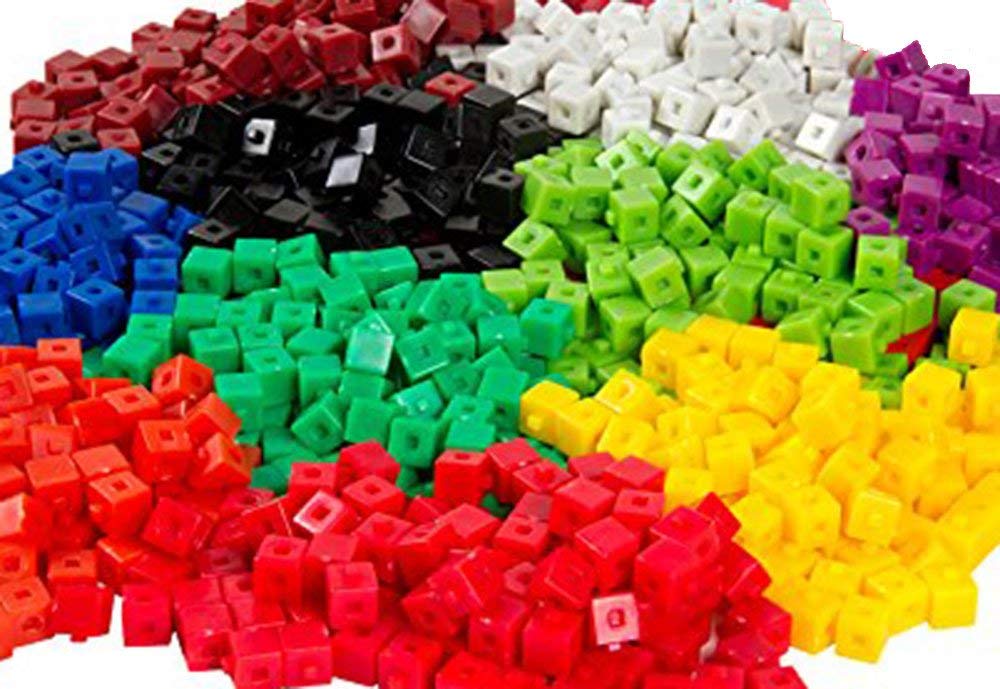 hand2mind Centimeter Cubes, Math Linking Cubes, Plastic Cubes, Snap Blocks, Color Sorting, Connecting Cubes, Math Manipulatives,