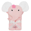 babyhollnemo Cotton Baby Bath Towel, Soft Baby Hooded Towels, Adorable Gifts for Newborn, Pink Elephant