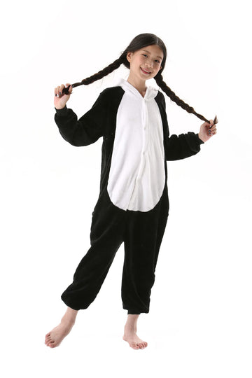 Atoz Onesie For Kids, Animal Pajamas Halloween Cosplay Costume For Girls Boys, Panda 4-5T