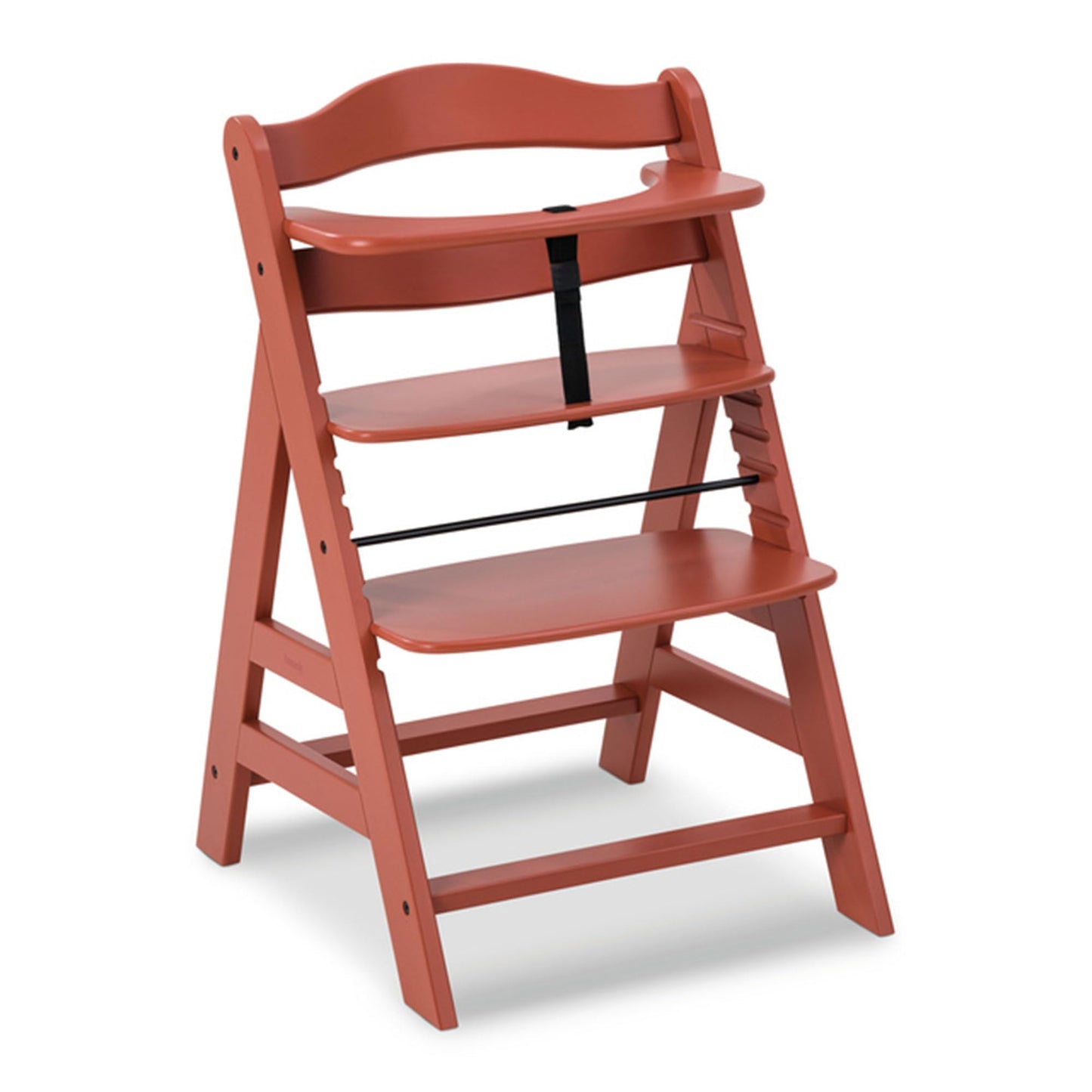 hauck Alpha+ High Chair for Children from 6 Months up to 90 kg, Includes Protective Bar, 5-Point Harness and Crotch Strap, Growi
