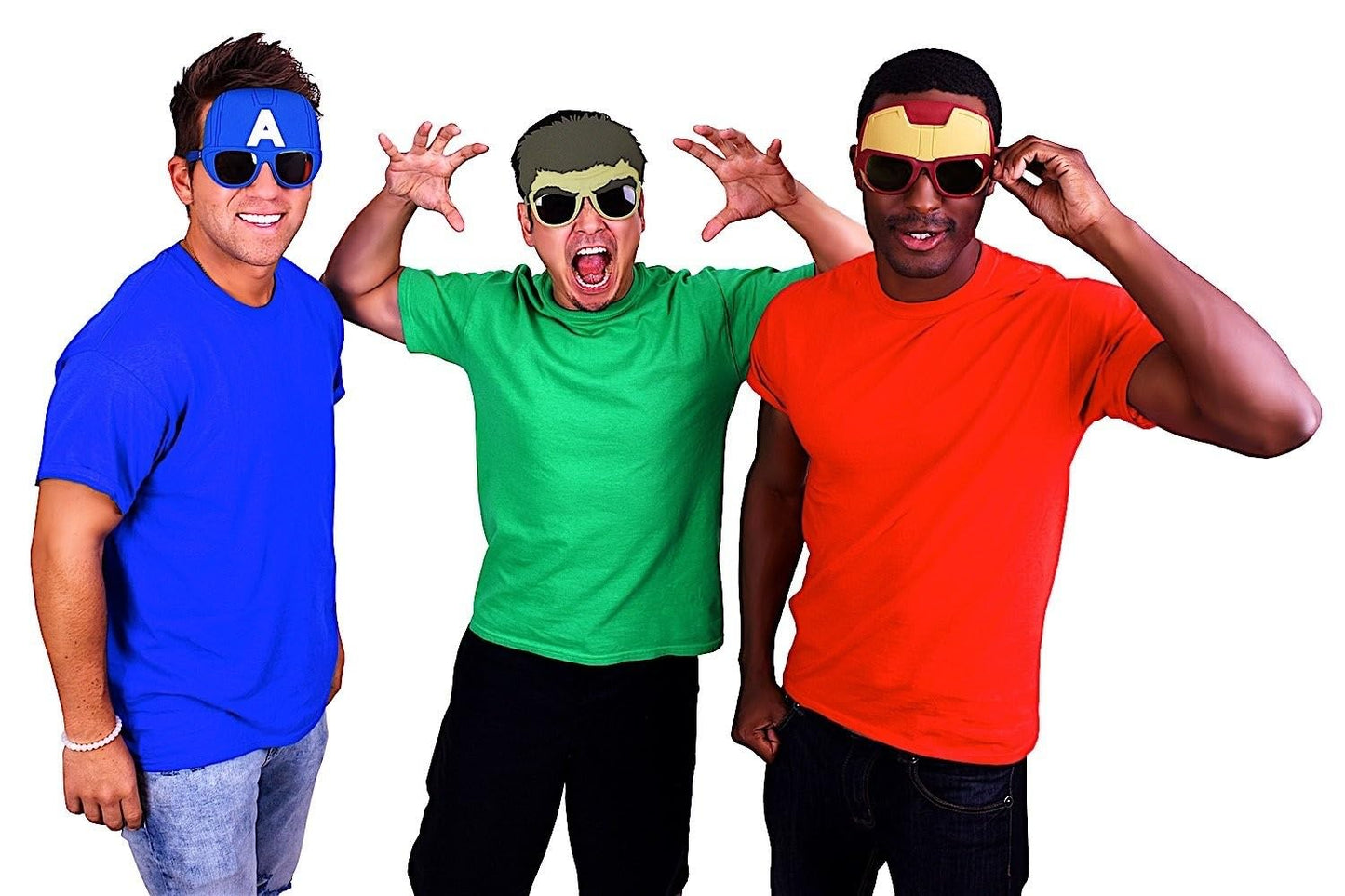 Sun-Staches Marvel Official Iron Man Sunglasses | Costume Accessory | Uv400 | One Size Fits Most