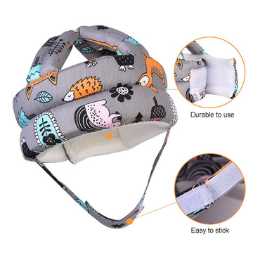 Umtiti Baby Adjustable Safety Helmet, Lightweight And Soft, Infant Head Protector, Soft Head Guard For Baby Learning To Walk. Fo