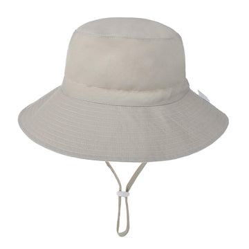 Baby Sun Hat Sun Protection Infant Bucket Hat Wide Brim Baby Boy Hats Adjustable Toddler Summer Swim Beach Cap 0-6 Months