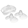 Mam Breastfeeding Nipple Shields With Sterilizing Storage Case, Nipple Shields For Nursing Newborn, Size 2 Medium, 2-Count, Clea