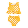 Younger Tree Toddler Baby Girls Summer Swimsuit Sleeveless Polka Dot Swimwear Two-Piece Suit Beach Bikini Outfits Bathing Suit (