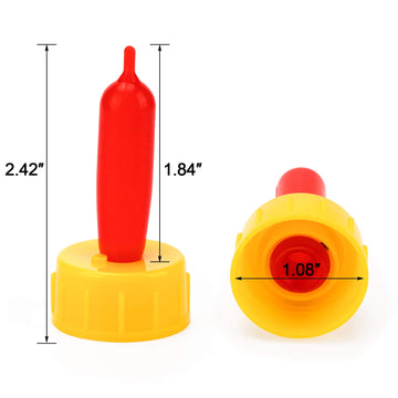 Pagow 10Pcs Pritchard Nipple For Goats, Small Animal Milk Drink Pritchard Nipple, Soft Rubber Pacifier For Nursing Lambs And Goa