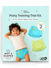 Superbottoms Padded Underwear Trial Kit, Pack Of 2 Potty Training Pants For Toddlers & Babies, Holds 1 Pee, 9 Months4 Yearss (L