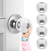 Baby Safety Door Knob Covers 4 Pack Baby Safety Door Handle Protector Child Proof Door Knobs Door Safety For Kids Universal Fit