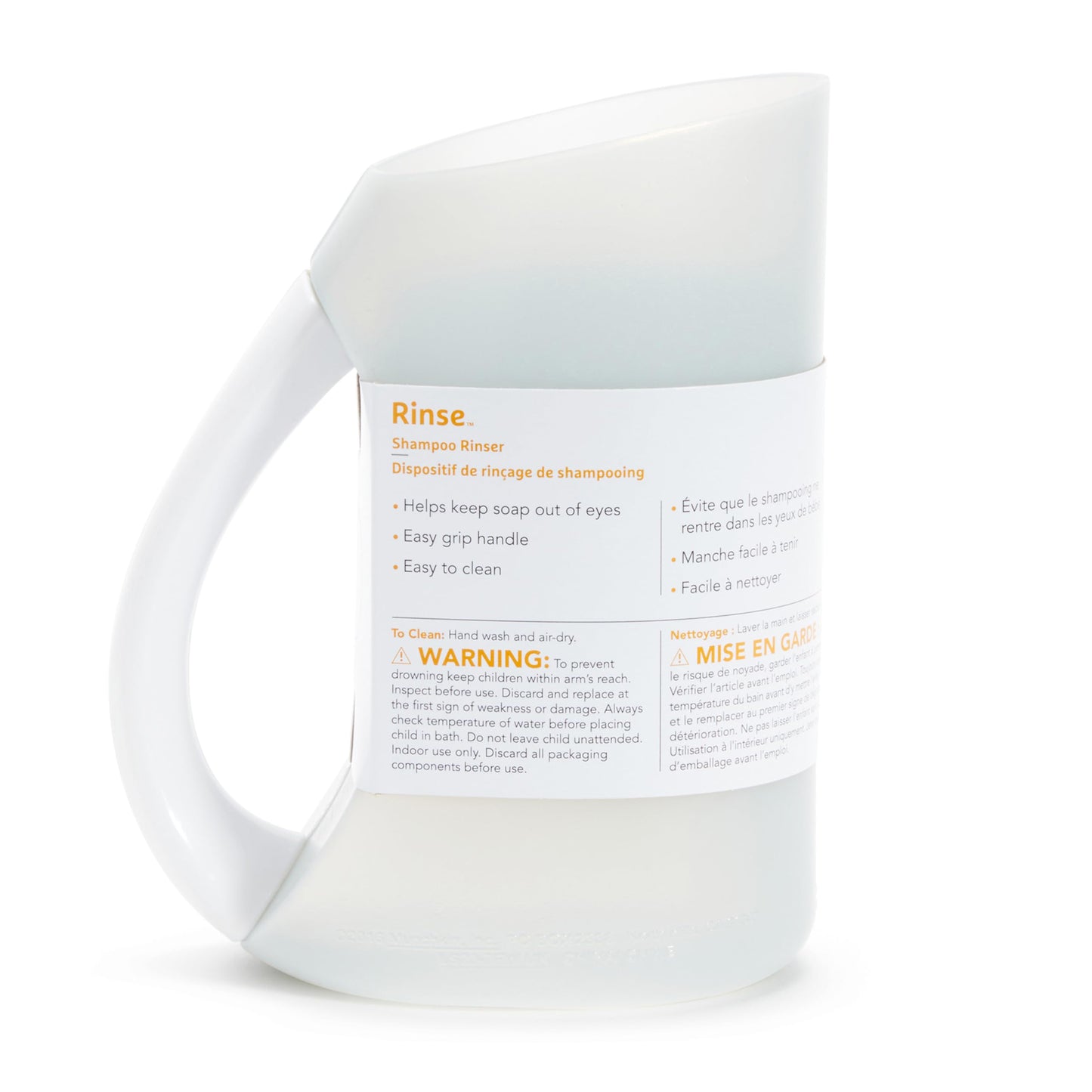 Munchkin Rinse Shampoo Bath Rinser, Grey