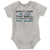Brisco Brands That Smell Is Coming From My Uncle Baby Romper Boys Or Girls