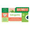 Babyganics Size 2, 152 Count, Absorbent, Breathable, Triple Dry Protection Diapers