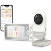 Chillax Daily Baby DM640 - WiFi Baby Monitor with Camera & Control Unit, 4.3 Screen, HD Camera, Privacy Protection Switch, WiFi