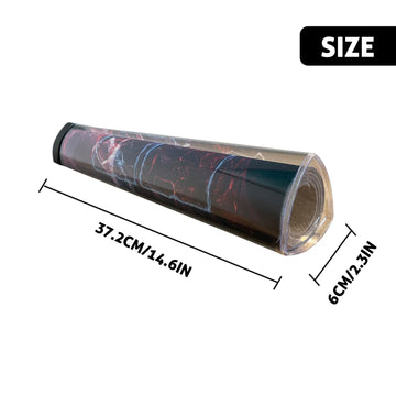 Sabermaster 3 Pcs Playmat Tube Prism-Shaped Playmat Tube For Mtg Playmat Ygo Playmat Dtcg Playmat Will Not Roll Off Surface (3 P