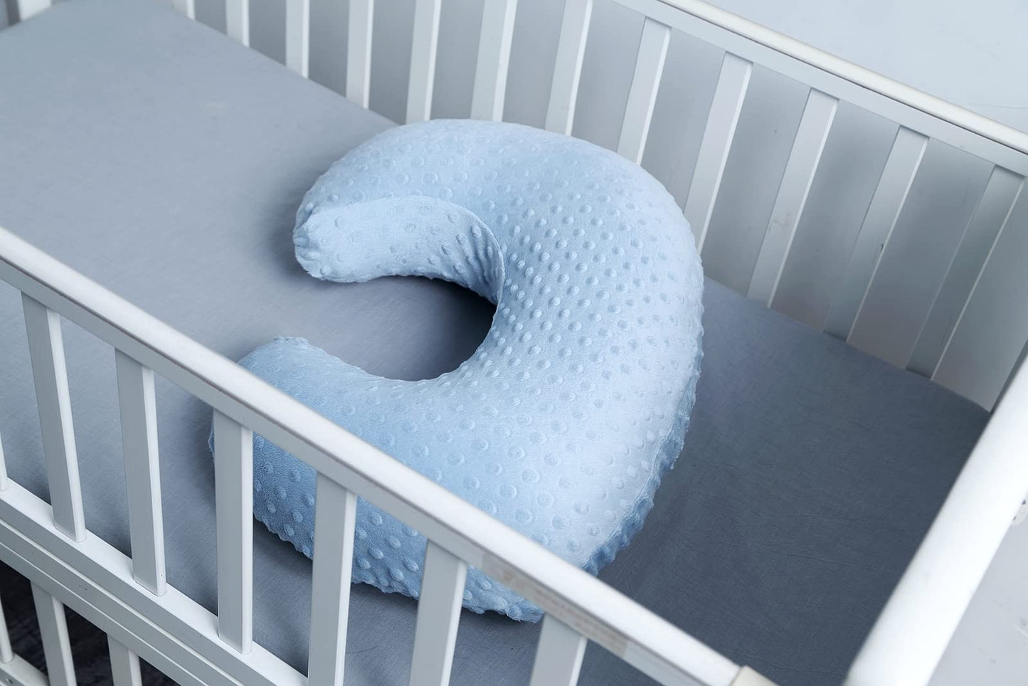 Baby Nursing Pillow Cover, Nursing Pillow Slipcovers For Breastfeeding Moms, Ultra-Soft Fit Standard Infant Nursing Pillows For