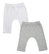 Bambini Infant Pants - 2 Pack White
