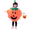 Etistta Halloween 3Pc Pumpkin Costume For Kids Children Cosplay Party Clothes (Orange)